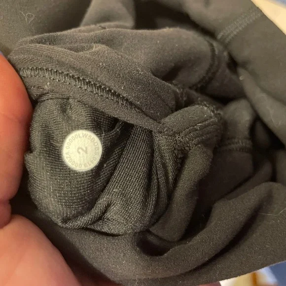 Lululemon Align High Rise Leggings Activewear Yoga Pants Black Stretch Size 2 - Picture 7 of 10